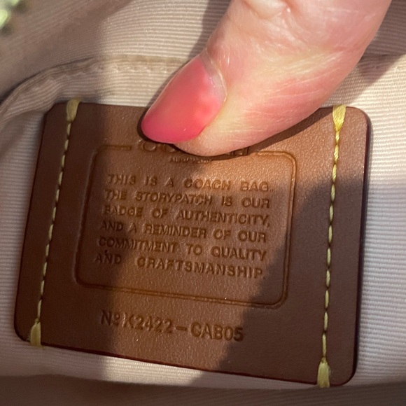 TODAY ONLY!!! Coach Mini Rowan Light Pink and Roses Crossbody Bag - Picture 10 of 10